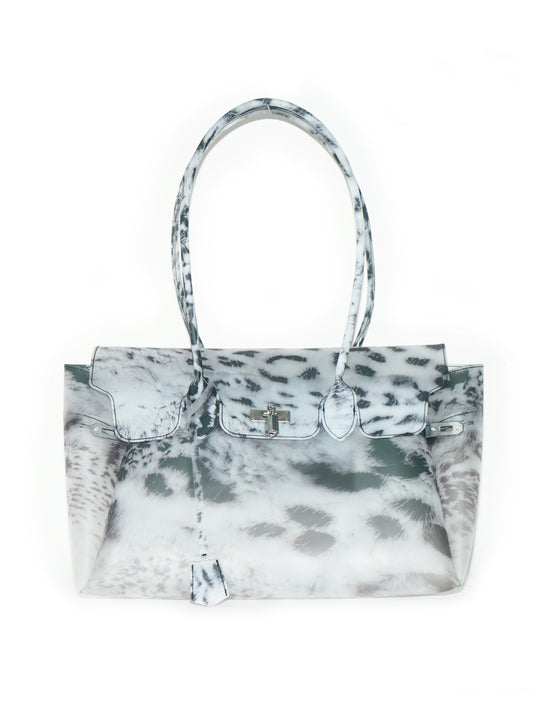 snow leopard jellyfirkin bag