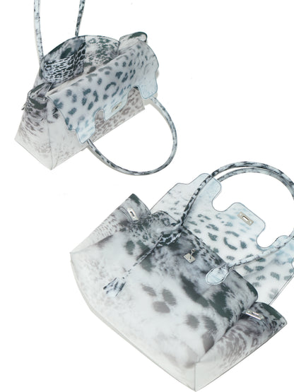 snow leopard jellyfirkin bag（Pre-order: Ships in 15 days）
