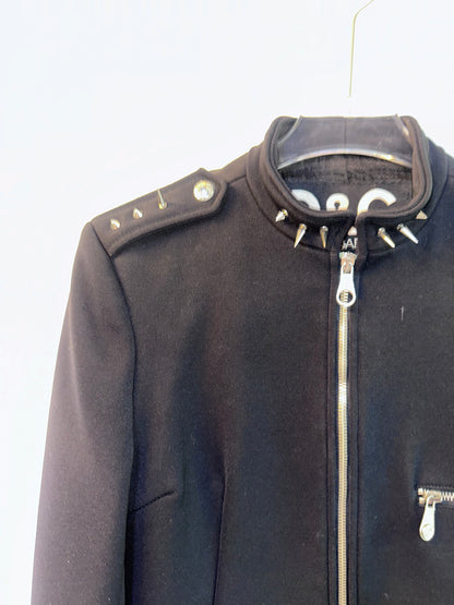 DOLCE&GABBANA Jacket with Studded Shoulders