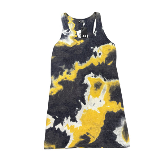 L.G.B Tie-Dye Tank Top-Yellow（Brand New）