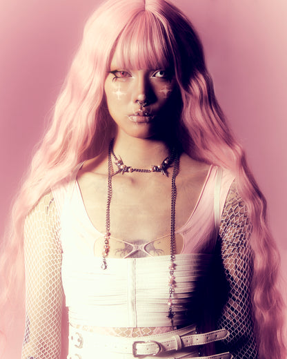 IIIMIII&SwIng “PINKEN THE ANGEL” Necklace-4