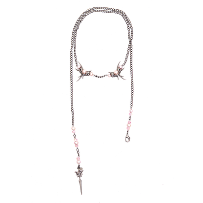 IIIMIII&SwIng “PINKEN THE ANGEL” Necklace-4
