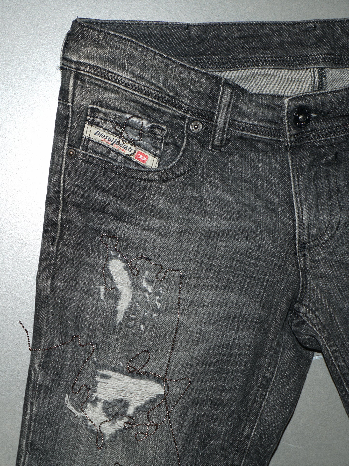 DIESEL Lowky Straight Denim Pants