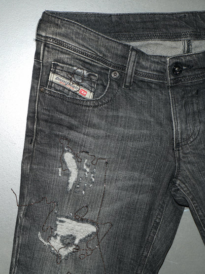 DIESEL Lowky Straight Denim Pants