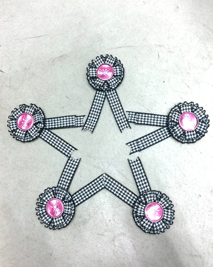 Swing Houndstooth Badge
