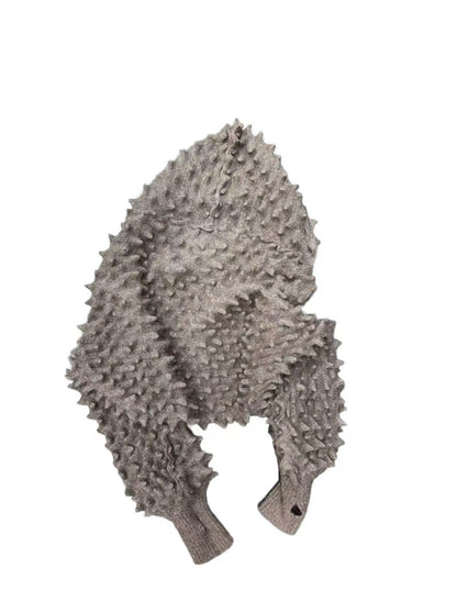 NOZOMI Brown Hedgehog Top