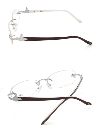 Vivienne Westwood Classic Saturn&Star Optical Glasses (Dark Brown)