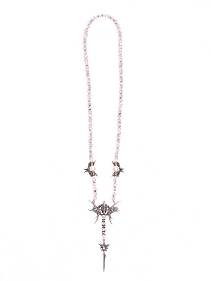 IIIMIII&SwIng “PINKEN THE ANGEL” Long beaded Chain