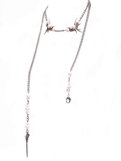 IIIMIII&SwIng “PINKEN THE ANGEL” Necklace-4