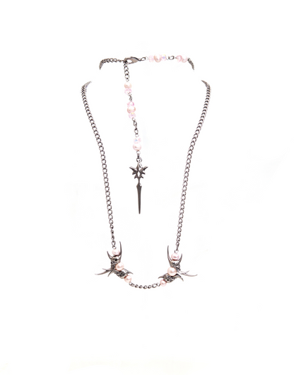 IIIMIII&SwIng “PINKEN THE ANGEL” Necklace-4