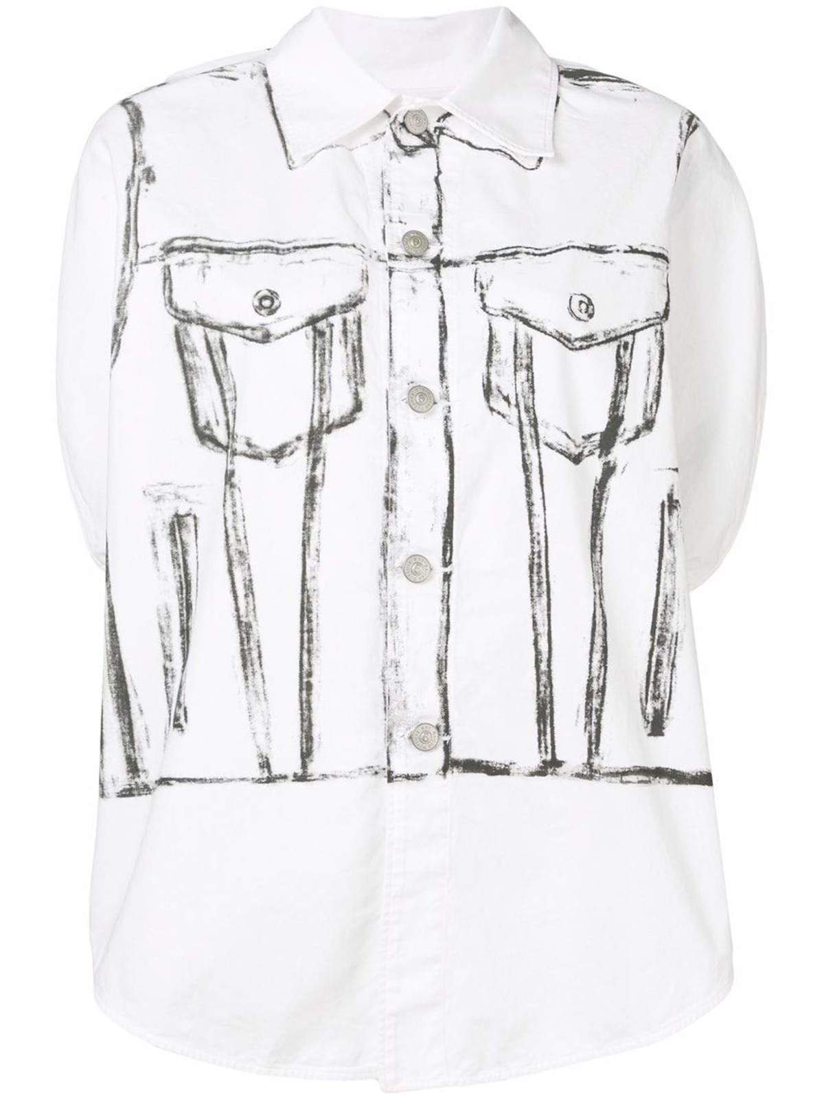 MM6 Maison Margiela Shirt pattern Shirt