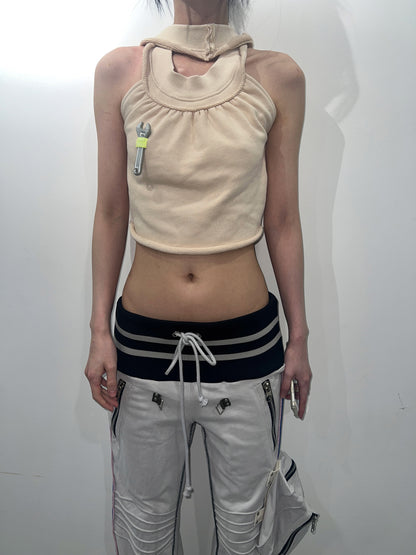 TexEvasion Wrench Decorative Choker Tank Top