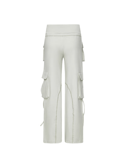 TexEvasion Drawstring Patchwork Pants