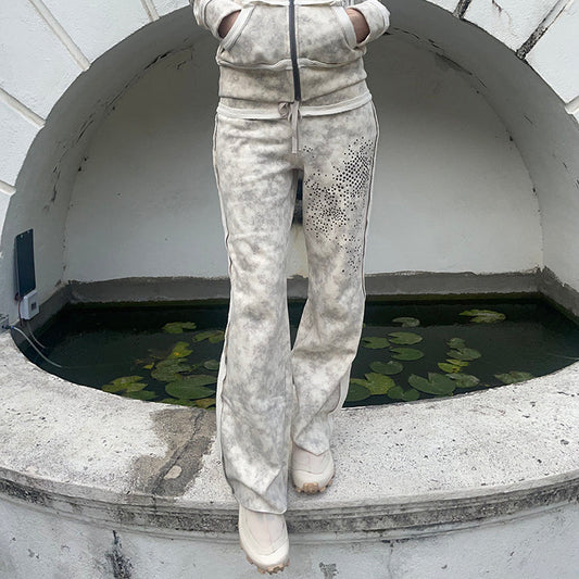 TexEvasion Rivet Patchwork Pants