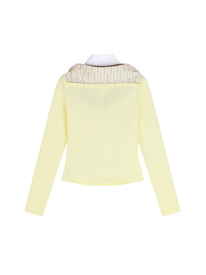 TexEvasion Layered-Look Long-Sleeve T-Shirt