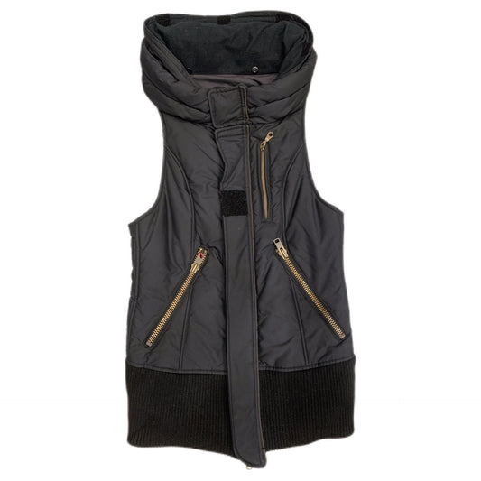 L.G.B Black Slim-Fit Padded Vest