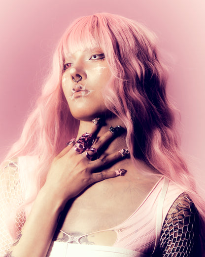 IIIMIII&SwIng “PINKEN THE ANGEL” heteromorphic Ring2