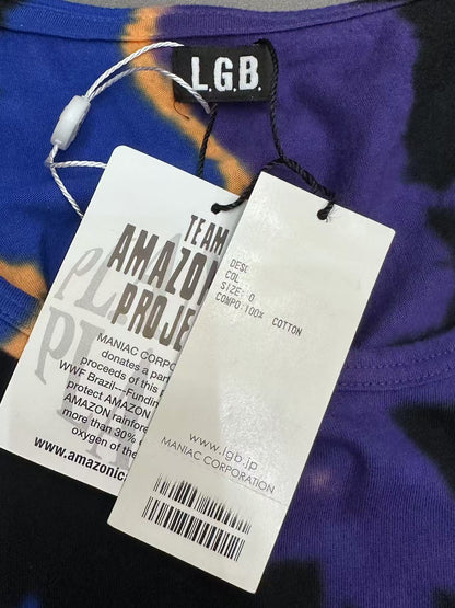 L.G.B Tie-Dye T-SHIRT（Brand New）