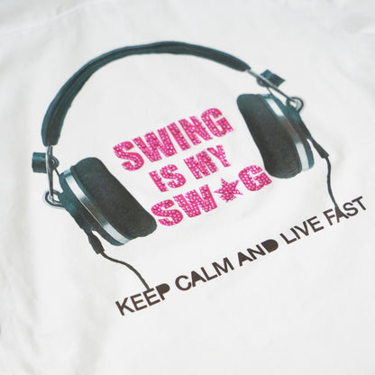 SWING UTOPIA Off-Shoulder Top